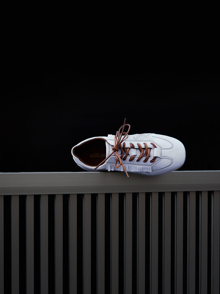 Cissline Work Time Capsule 80s American Retro Sports Leather Thin Bottom German Training Shoes