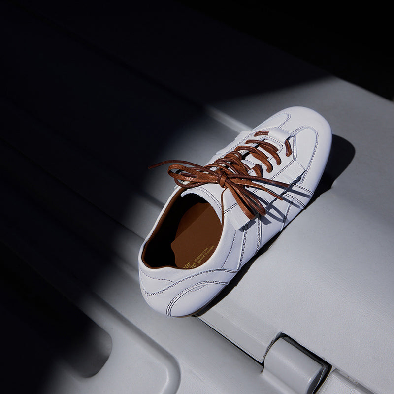 Cissline Work Time Capsule 80s American Retro Sports Leather Thin Bottom German Training Shoes