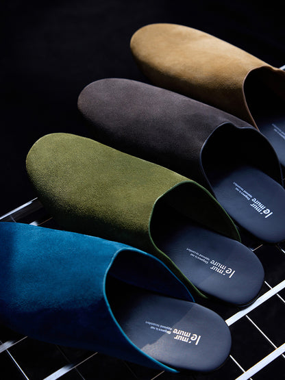 Cissline Wrok Women's Shoes Fashionable lazy extremely simple half bag soft cloud bottom Mueller comfortable outdoor slippers
