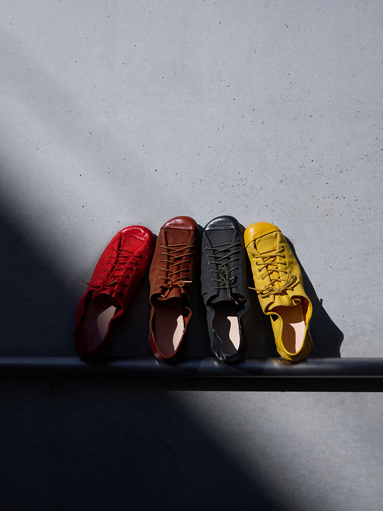 Cissline Wrok Women's Shoes [Year of the Snake Limited Edition] Baldo Cherry Red Relaxed Feel Pure Handmade Horsehide Oxford Shoes